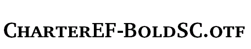 CharterEF-BoldSC.otf