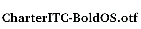 CharterITC-BoldOS.otf