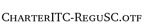 CharterITC-ReguSC.otf