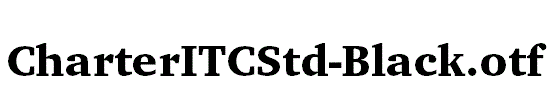CharterITCStd-Black.otf