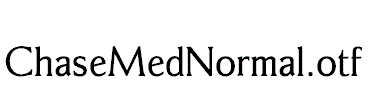 ChaseMedNormal.otf