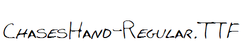 ChasesHand-Regular.TTF