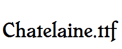 Chatelaine.ttf