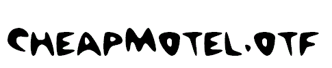 CheapMotel.otf