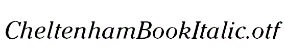 CheltenhamBookItalic.otf