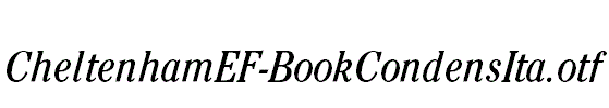 CheltenhamEF-BookCondensIta.otf
