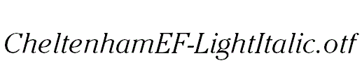 CheltenhamEF-LightItalic.otf