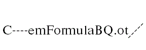 ChemFormulaBQ.otf