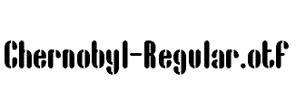 Chernobyl-Regular.otf