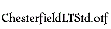 ChesterfieldLTStd.otf