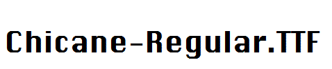 Chicane-Regular.TTF