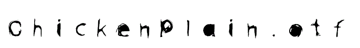 ChickenPlain.otf