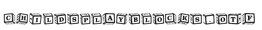 ChildsPlayBlocks.otf