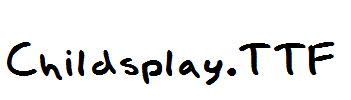 Childsplay.TTF