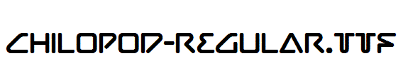 Chilopod-Regular.TTF