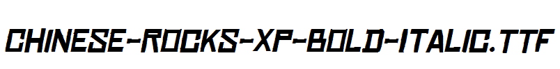 Chinese-Rocks-Xp-Bold-Italic.TTF