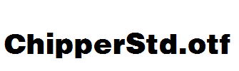 ChipperStd.otf