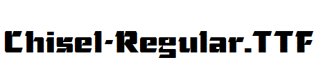 Chisel-Regular.TTF