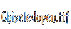 Chiseledopen.ttf