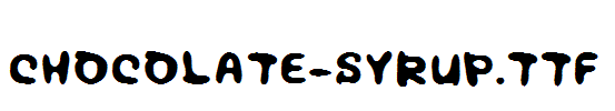Chocolate-syrup.TTF