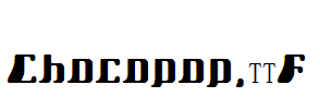 Chocopop.TTF