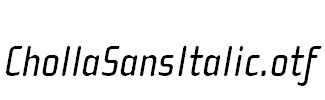 ChollaSansItalic.otf