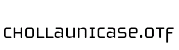 ChollaUnicase.otf