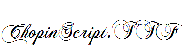 ChopinScript.TTF
