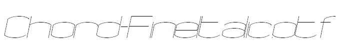 Chord-FineItalic.otf
