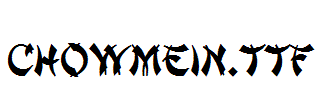 Chowmein.TTF