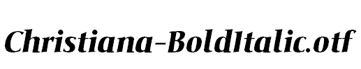 Christiana-BoldItalic.otf