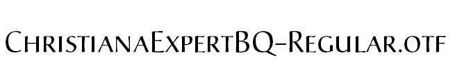 ChristianaExpertBQ-Regular.otf