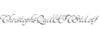 ChristophsQuillITCStd.otf