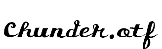 Chunder.otf