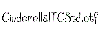 CinderellaITCStd.otf