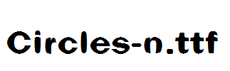 Circles-n.ttf