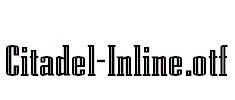 Citadel-Inline.otf