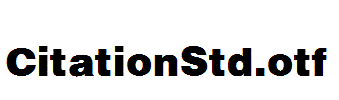 CitationStd.otf