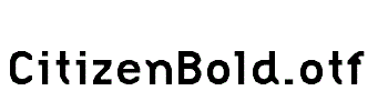 CitizenBold.otf