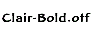 Clair-Bold.otf