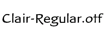 Clair-Regular.otf