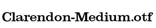 Clarendon-Medium.otf