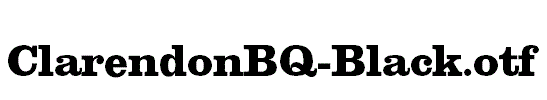 ClarendonBQ-Black.otf