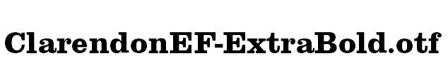ClarendonEF-ExtraBold.otf