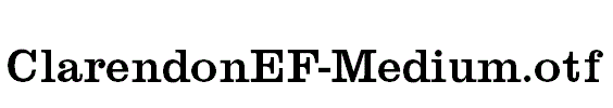 ClarendonEF-Medium.otf