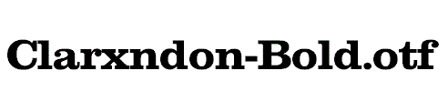 Clarxndon-Bold.otf