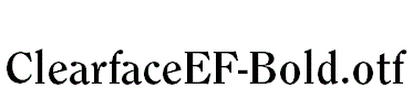 ClearfaceEF-Bold.otf