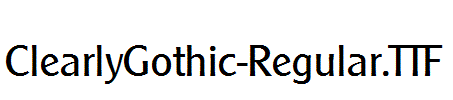 ClearlyGothic-Regular.TTF