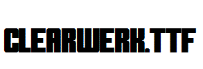 Clearwerk.ttf