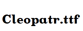Cleopatr.ttf
